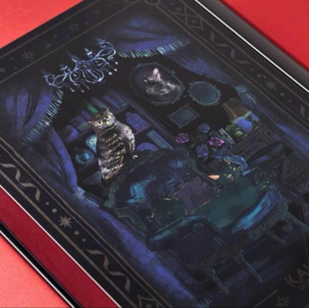 販売終了品❤︎新品❤︎カルディ❤︎魔法辞書カレンダー缶❤︎魔法辞書クッキー缶