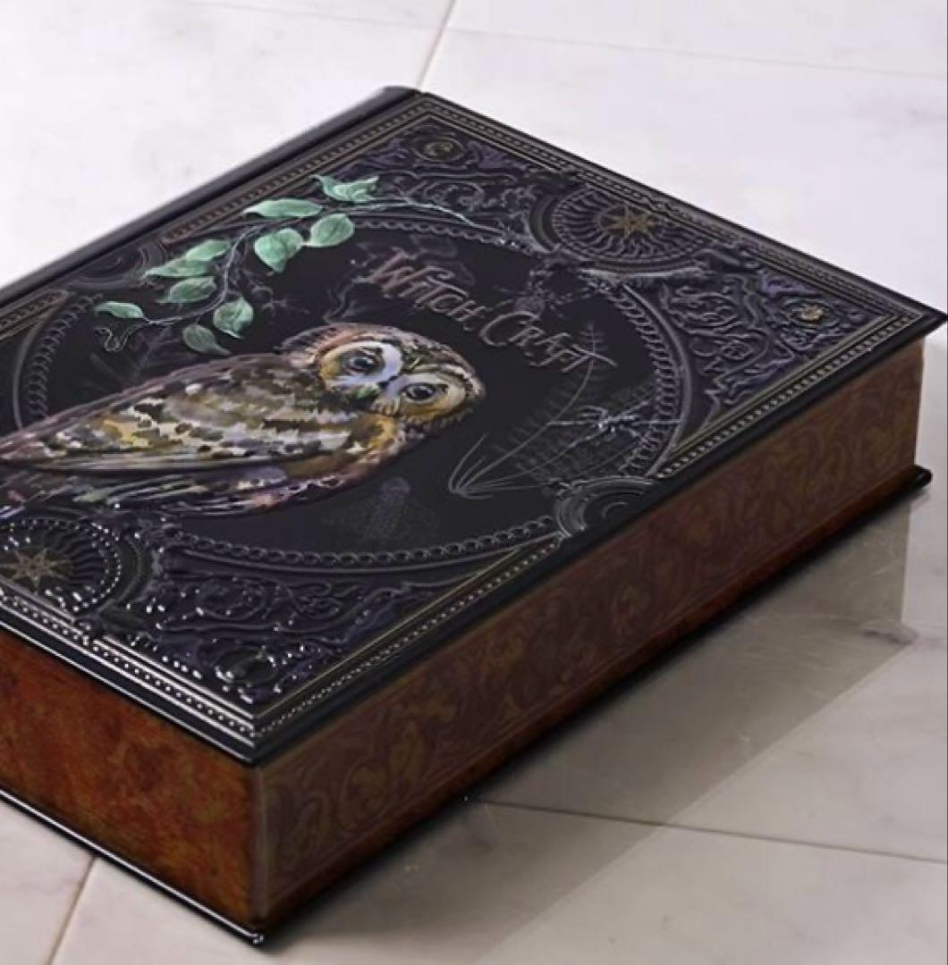 販売終了品❤︎新品❤︎カルディ❤︎魔法辞書カレンダー缶❤︎魔法辞書クッキー缶