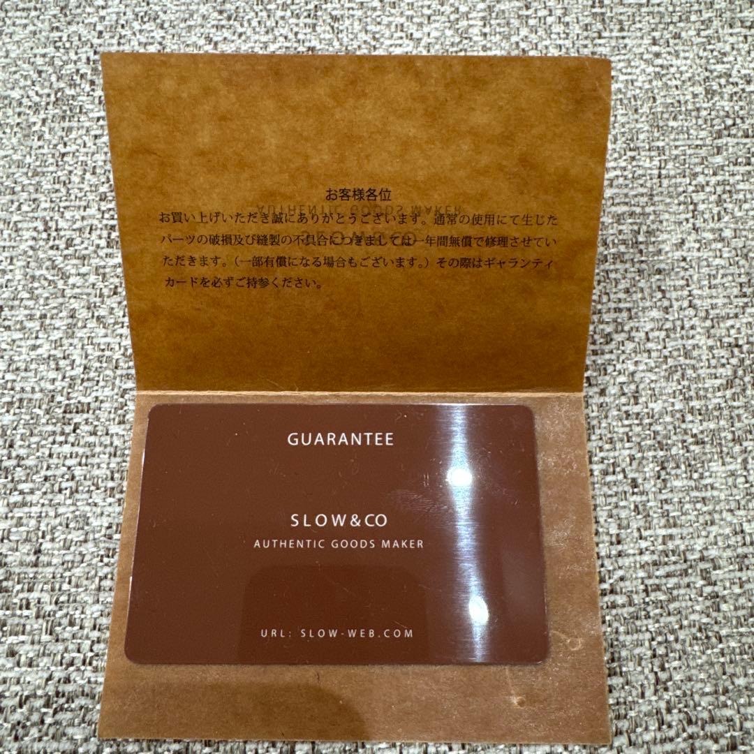 SLOW スロウ コードバン カードケース