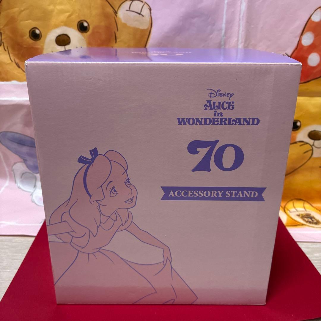 ディズニーストア　未開封　アリス　コットンボックス & アクセサリースタンド