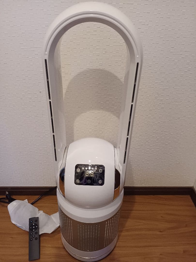 扇風機 DCモーター ファン セラミックヒーター 羽なし 温風冷風 空気清浄機