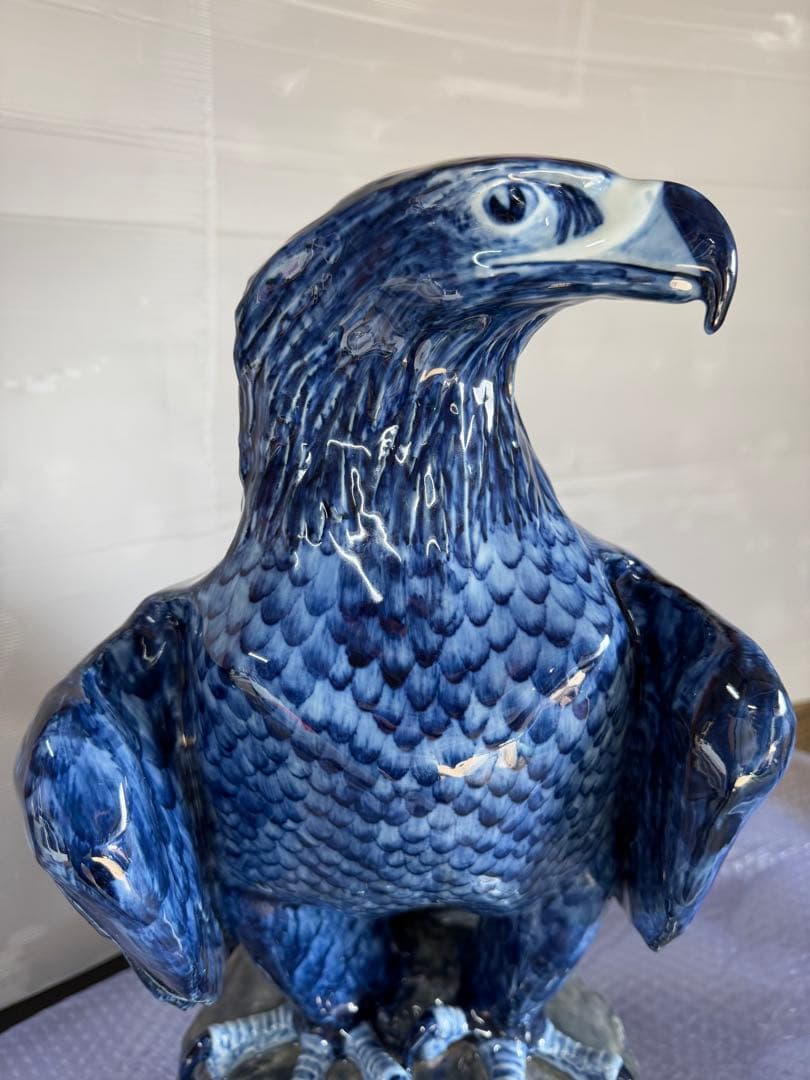 レア 稀少大作 ロイヤルコペンハーゲン ゴールデンイーグル フィギュリン