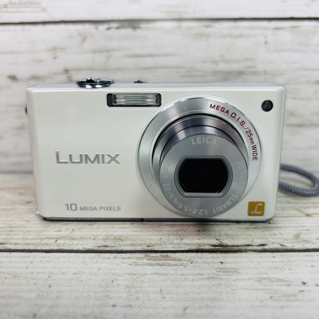 【動作良好】Panasonic LUMIX DMC-FX37 ホワイト
