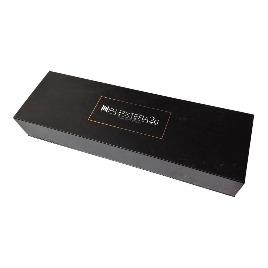 【美品】P-UP XTERA テラヘルツストレートアイロン 2G ブラック