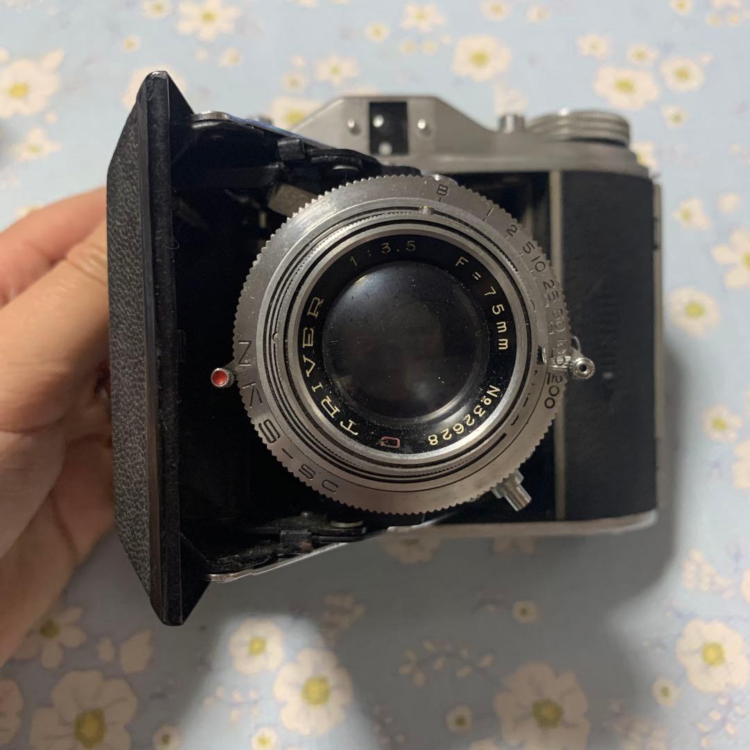 コニカ　Pearl Ⅱ マスダ光機製　マスミーⅢ 蛇腹カメラ　ジャンク品