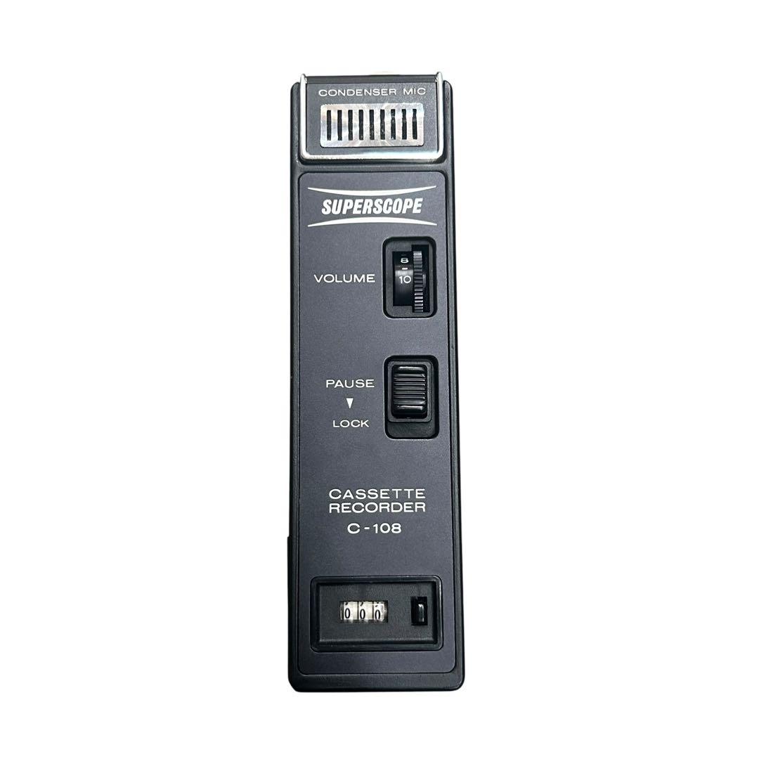 【希少】 SUPERSCORP Marantz C-108 カセットレコーダー