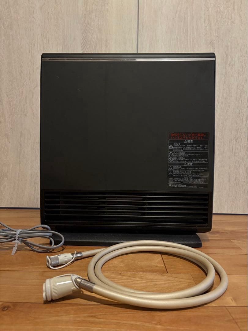 Rinnai ガスファンヒーター W4401NP ブラック