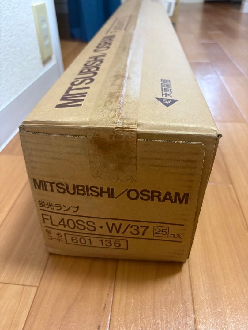 MITSUBISHI/OSRAM 40w蛍光灯FL40SS-W/37 25個入り