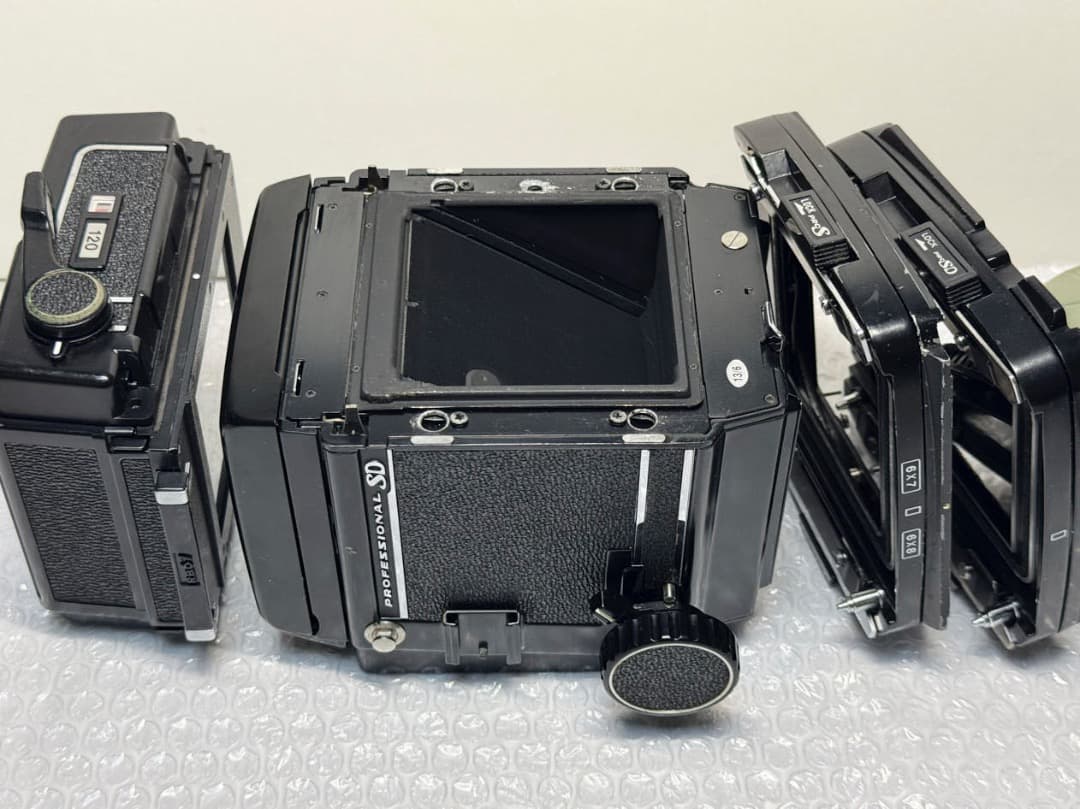 Mamiya RB67 Pro SD ボディー フイルムホルダー 予備枠付き