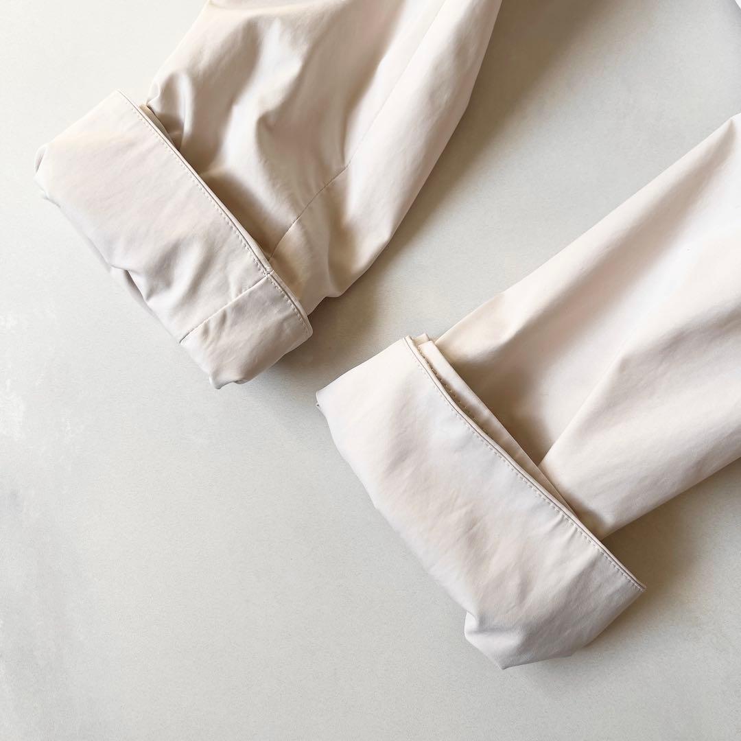 未使用級 アナイ ブライトツイルライナー付モッズコート オフ白 2024✨ 38