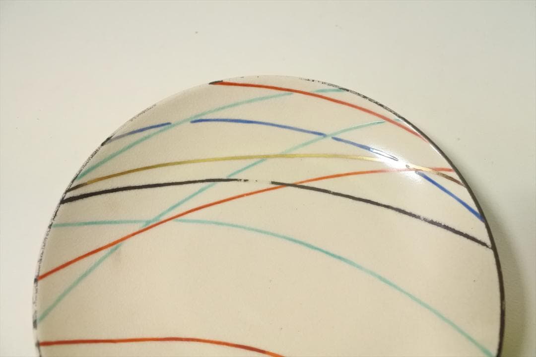 現代作家　十六代永楽善五郎　即全　五色　銘々皿　５枚組　共箱