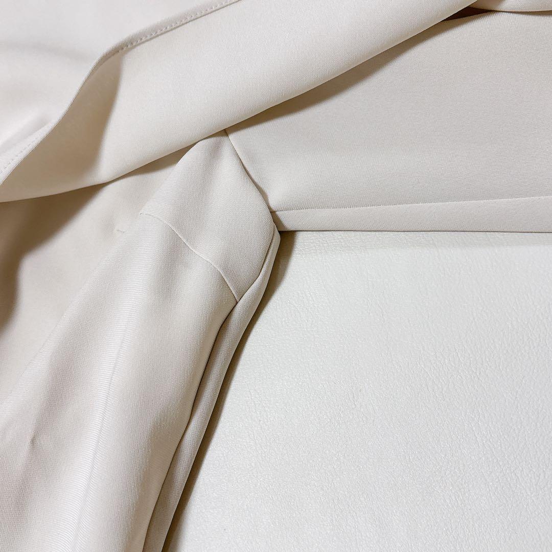 メグルー様　美品◎ANAYI アナイ ストレッチクロスケープ 長袖ブラウス 38