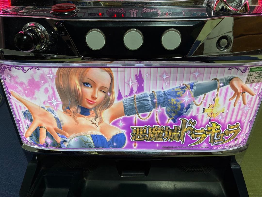 パチスロ実機 悪魔城ドラキュラ　アンジェラパネル