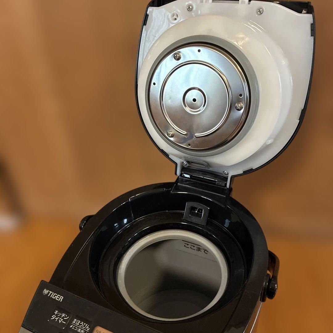 電気ポット 蒸気レス VE お湯計量機能付き とく子さん 3L PIG-J300