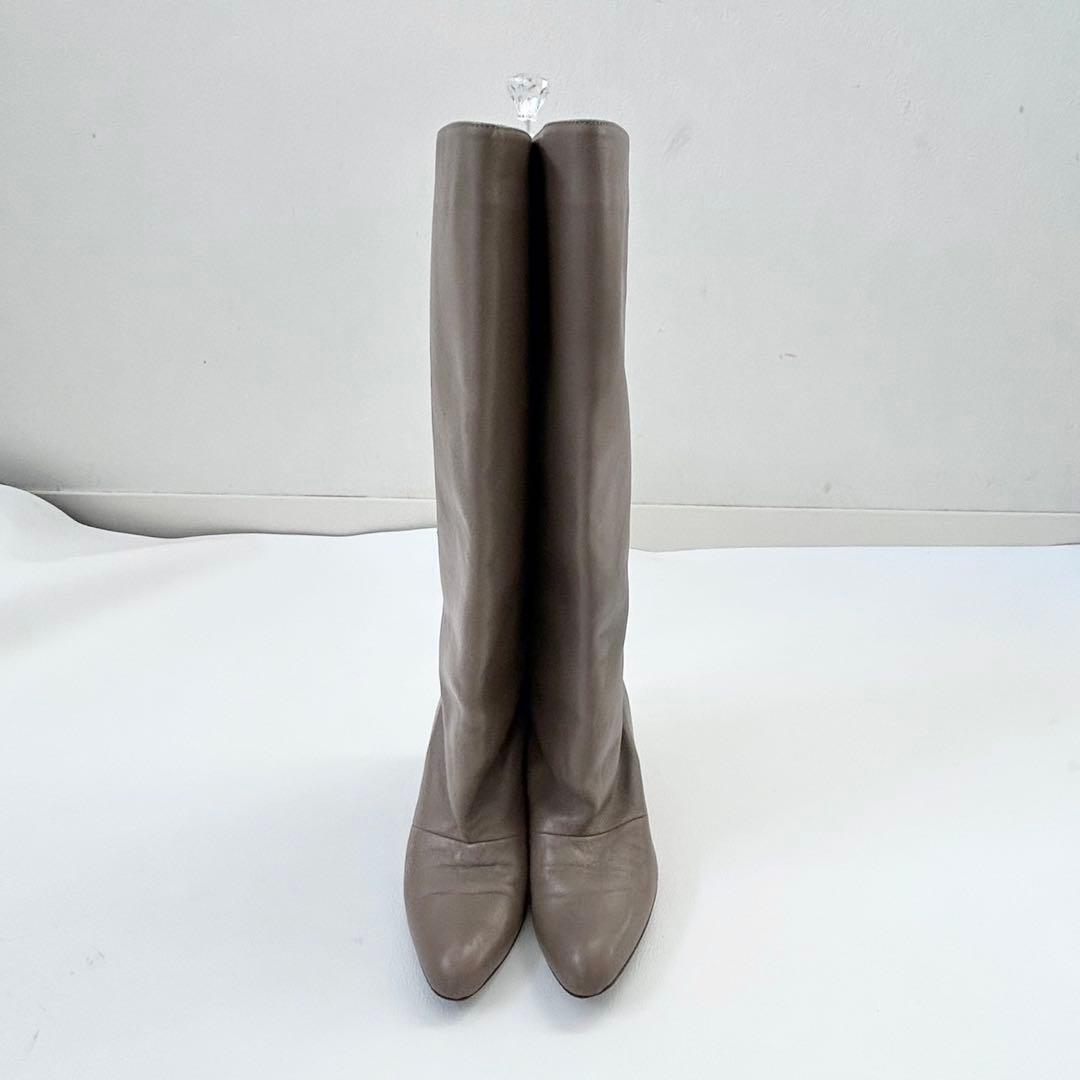 NEBULONIE ネブローニ ロングブーツ グレージュ 37