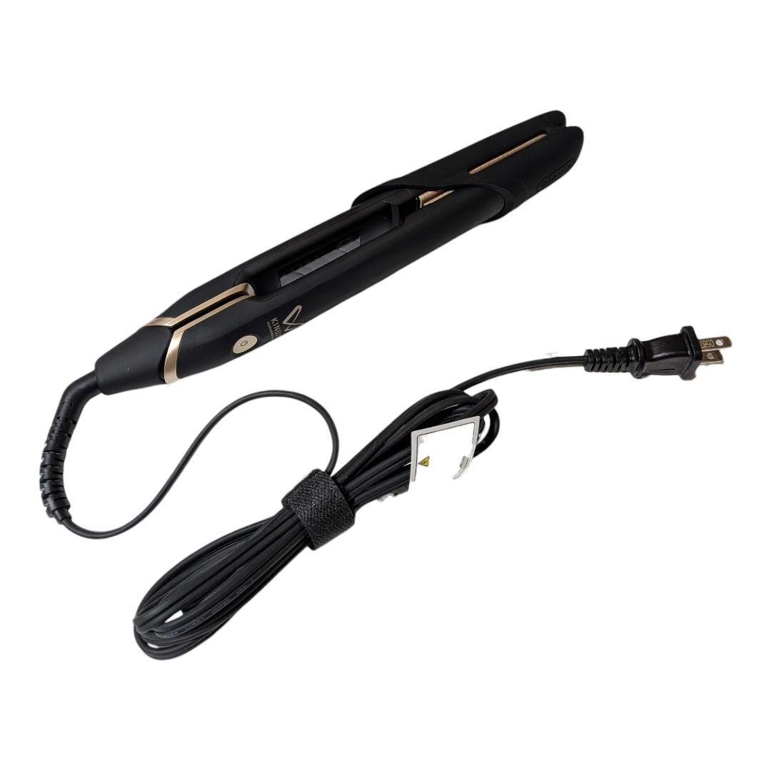 【美品】KINUJO ストレートヘアアイロン DS200-BK