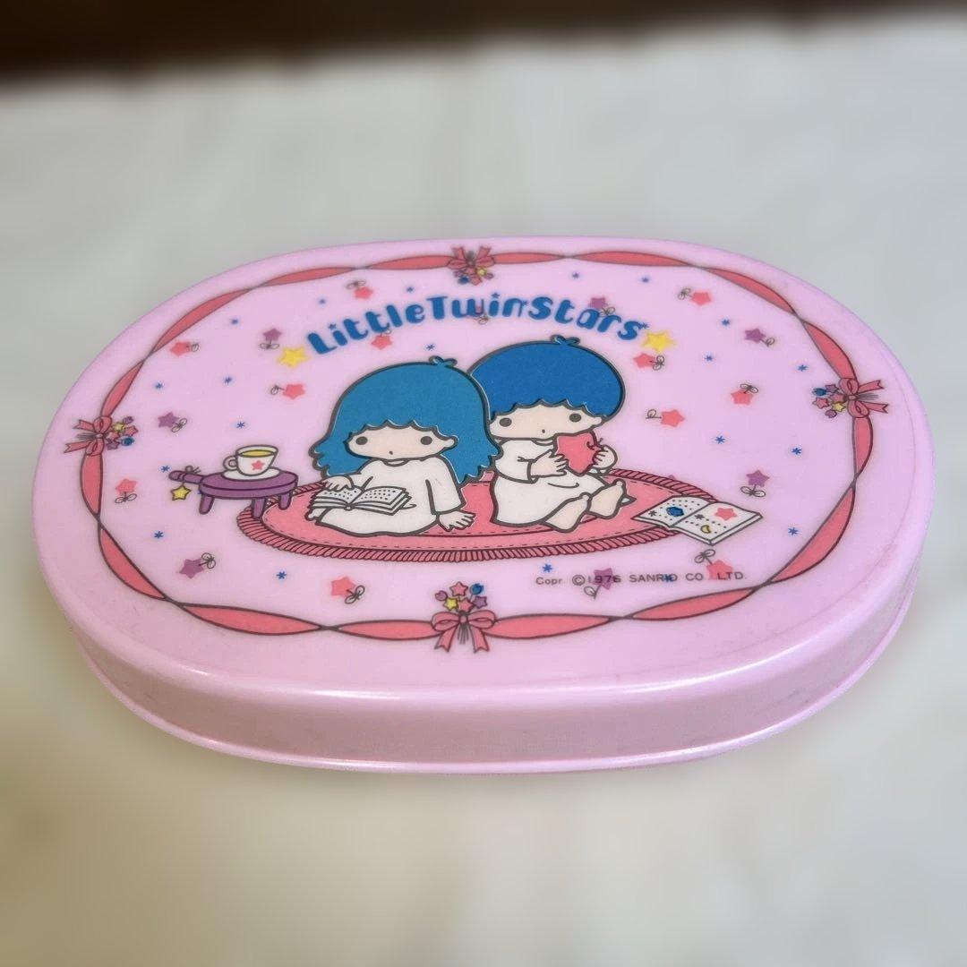 貴重キキララLittleTwinStarsお弁当箱箸箱ランチバッグクロス1976