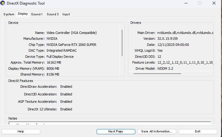 グラフィックボード・グラボ・ビデオカード PALIT 2060 SUPPER 8GB