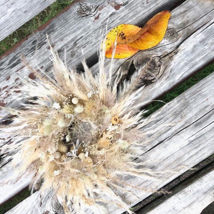 パンパスグラスリース