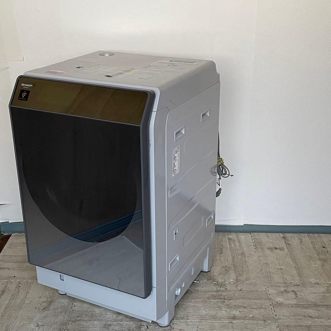 配送設置無料　SHARP ドラム　11/6kg 分解洗浄済み