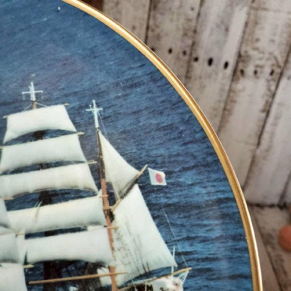 1979 ヴィンテージ ノリタケ 日本陶器 ダイヤモンドコレクション 初代海王丸