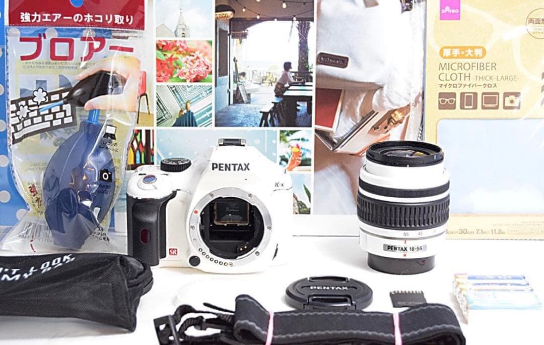 ☆一眼レフデビュー☆スマホ転送☆PENTAX K−X レンズキット