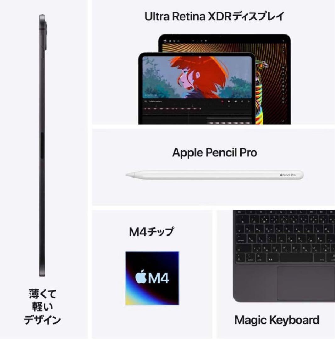 iPad Pro 第5世代 M4 256GB 11インチ 未使用品 d4834