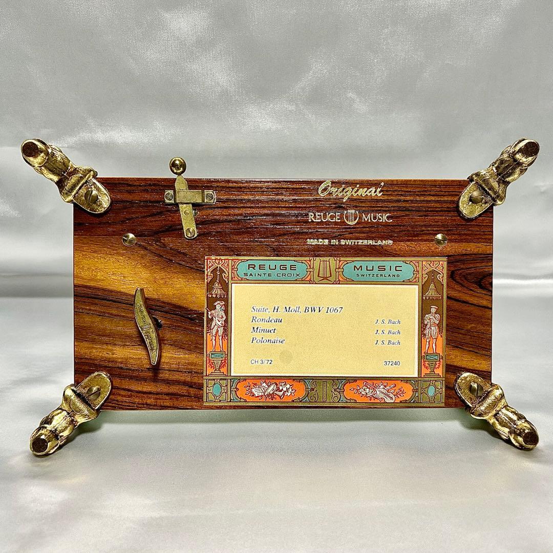 REUGE MUSIC オルゴール ドルフィン 72弁 J.S.バッハ3曲