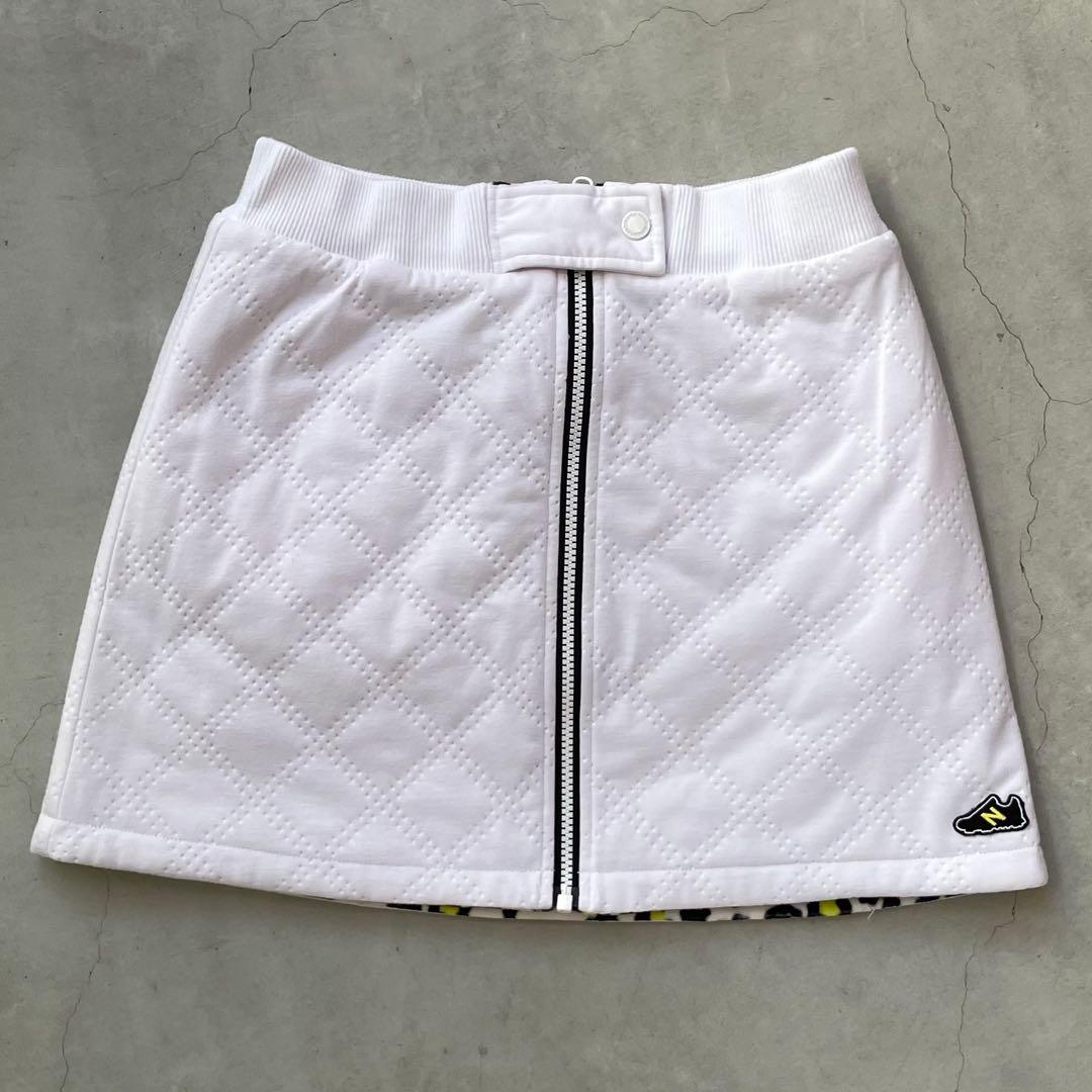 【美品】New Balance GOLF リバーシブル中綿スカート ０ ゴルフ