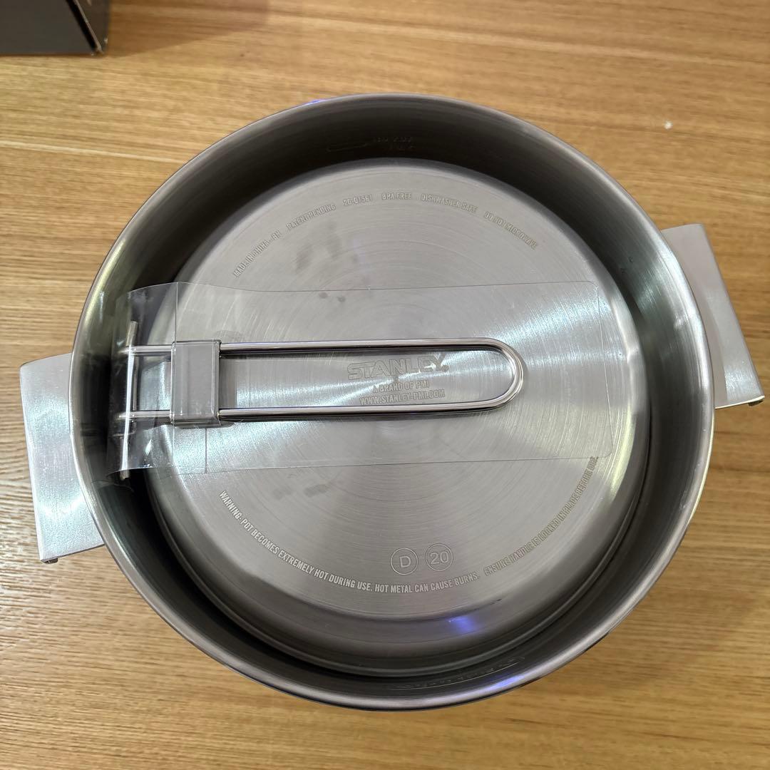 スタンレー ベースキャンプクックセット　キャンプ鍋皿カトラリーセット4人用