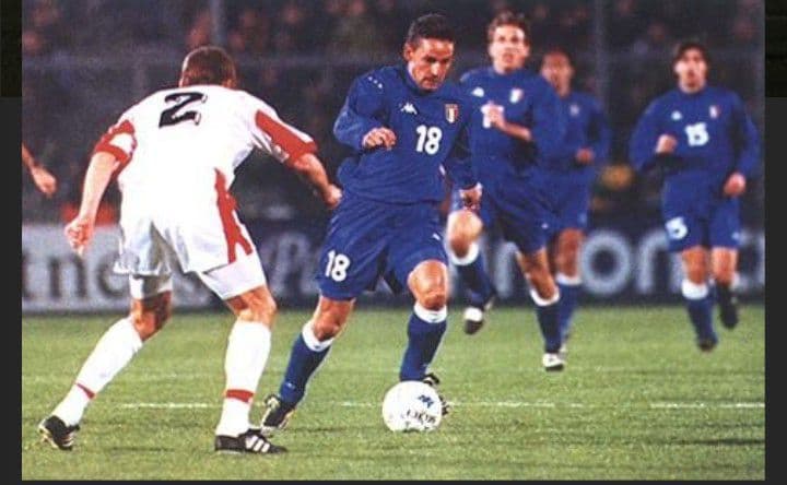 1999 Kappa イタリア代表 バッジョ　デルピエロ　正規品　当時物