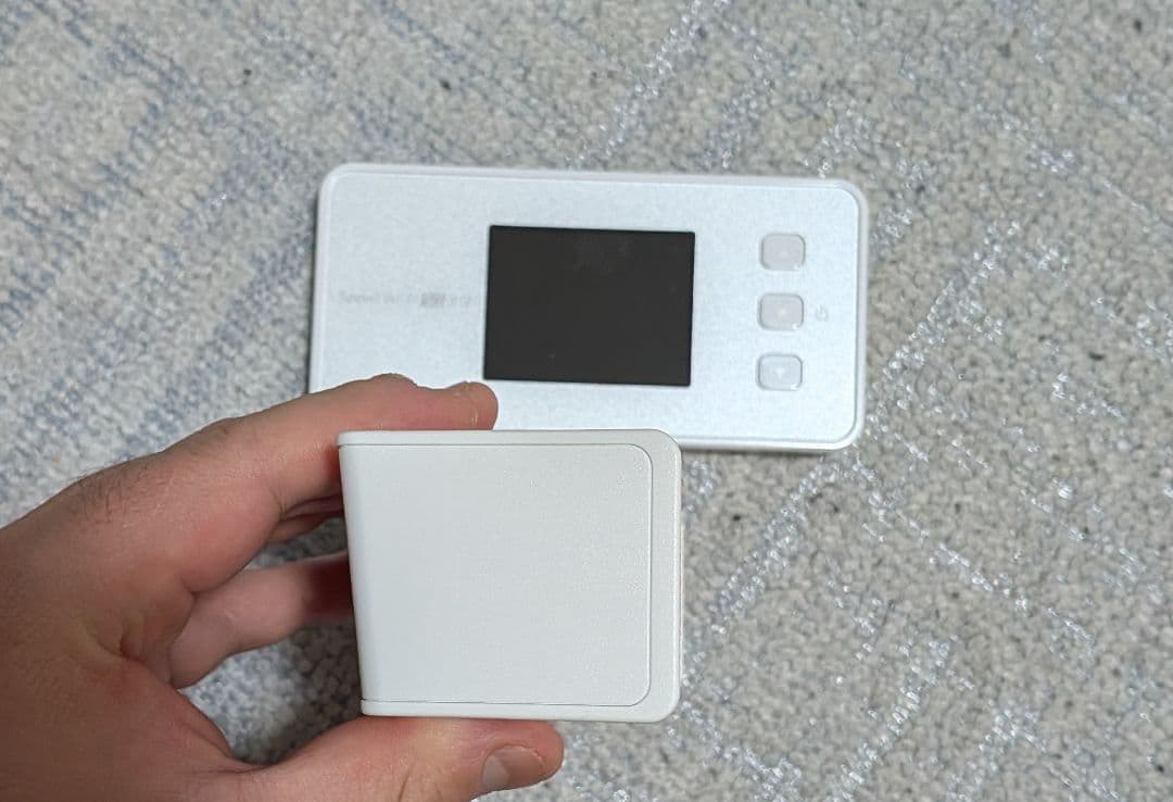 Speed Wi-Fi 5GX12 モバイルルーター クレードルセット ホワイト