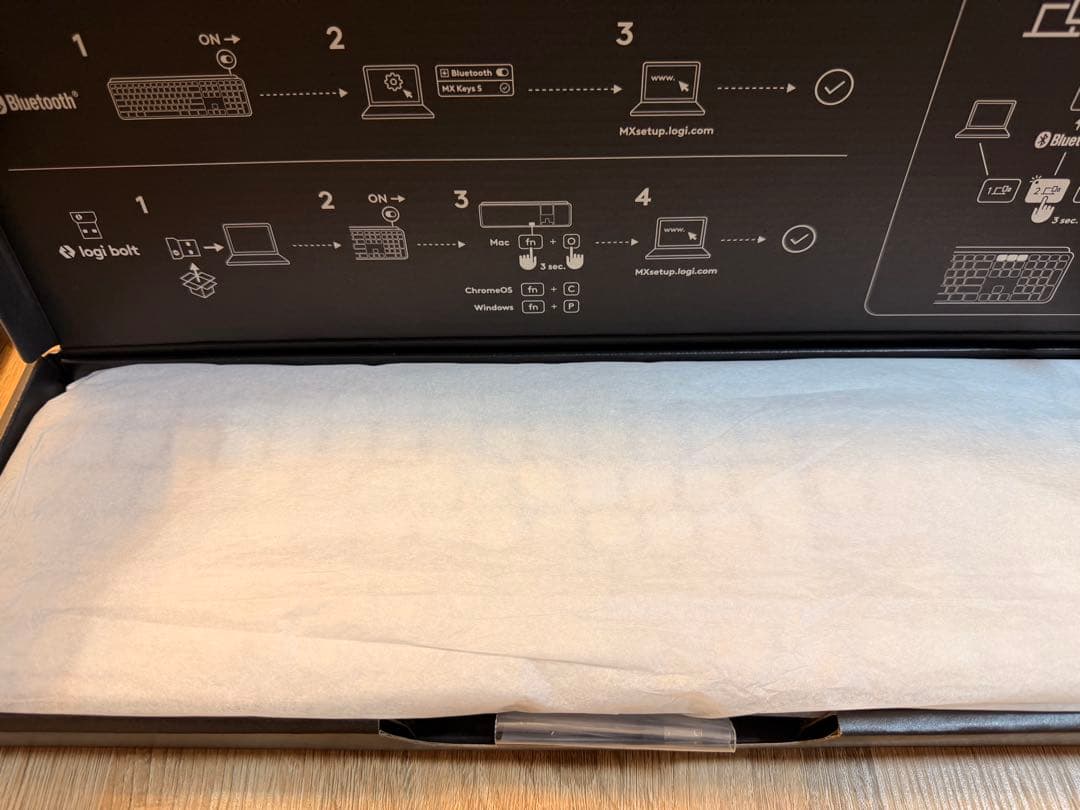 【美品】Logicool(ロジクール) MX KEYS S ワイヤレスキーボード