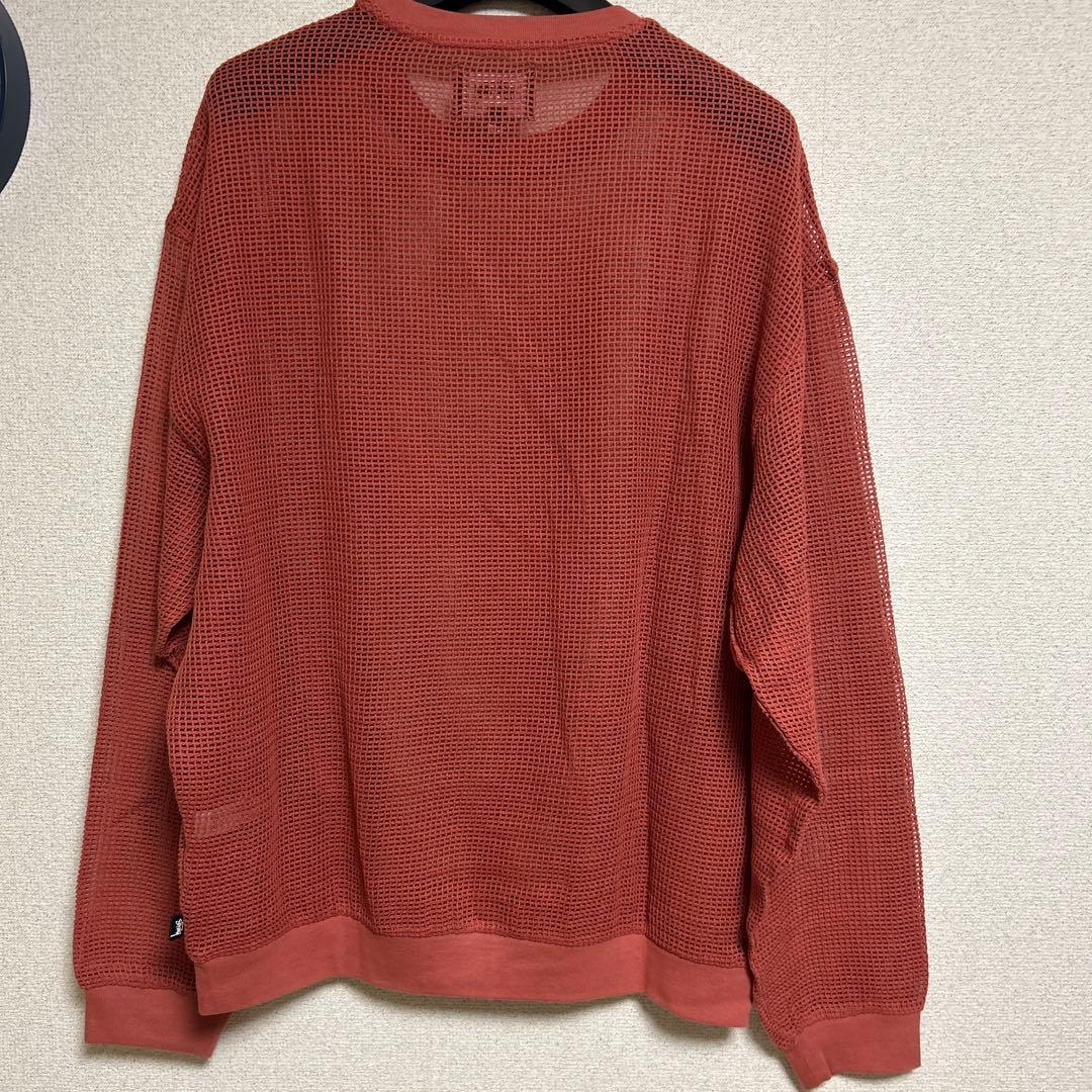 stussy メッシュニット