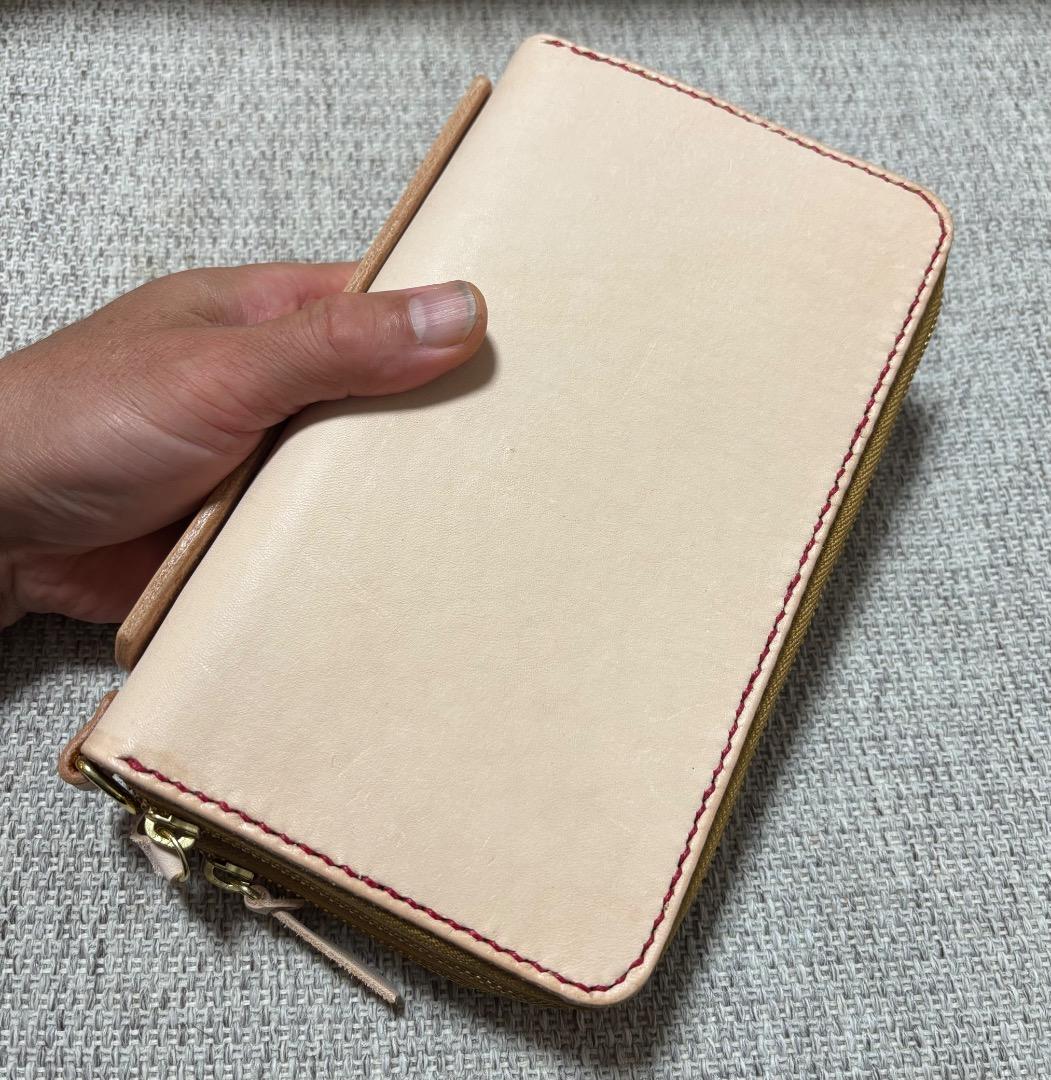 コバさん専用 ヌメ革財布付きクラッチバック