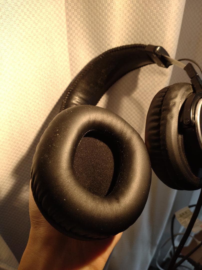 SONY MDR-CD900ST 有線ヘッドホン ※イヤーパッド交換済