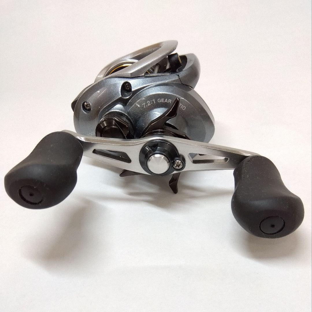 美品機関良好　シマノ SHIMANO　15 クラド 200HG　大型ハンドルノブ