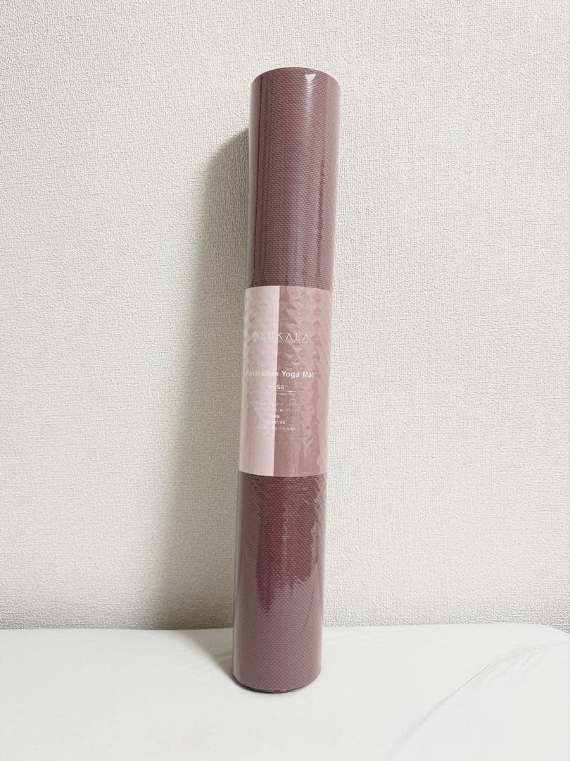 【SUKALA】2点セット リバーシブルヨガマット ローズ 未使用LAVA