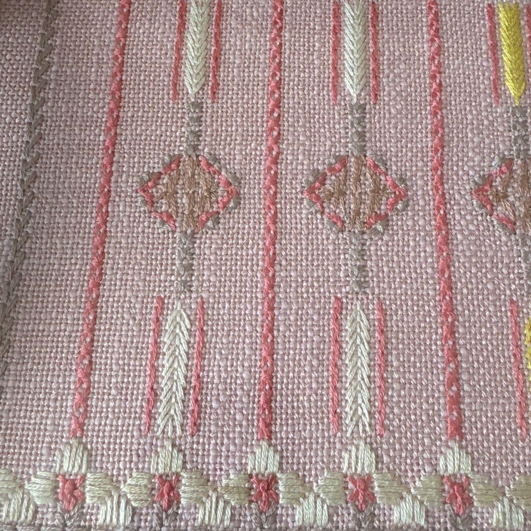 戸塚刺繍　お盆　トレイ　ハンドメイド