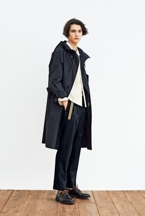 美品 margaret howell waterproofed cotton