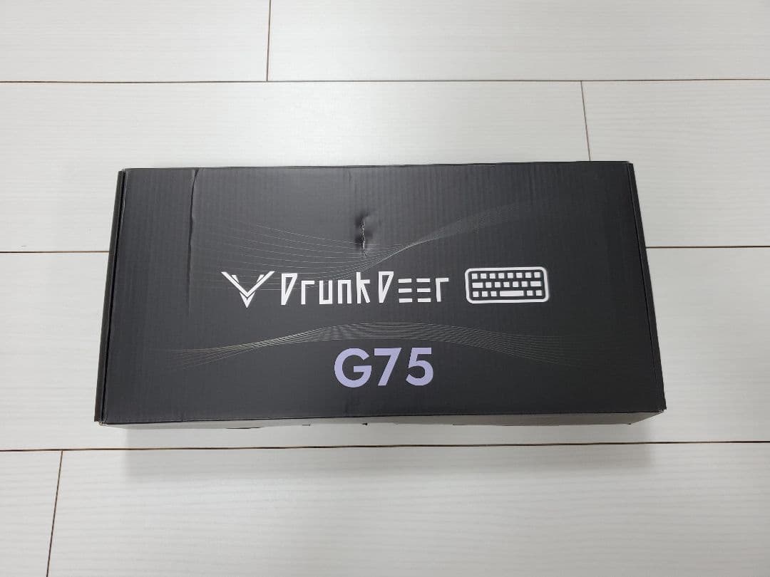 DRUNKDEER G75 キーボード【ラピッドトリガー】