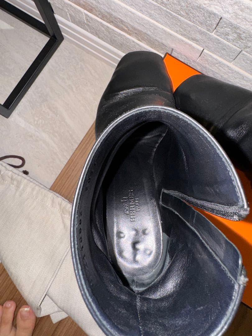 エルメス　ショートブーツ