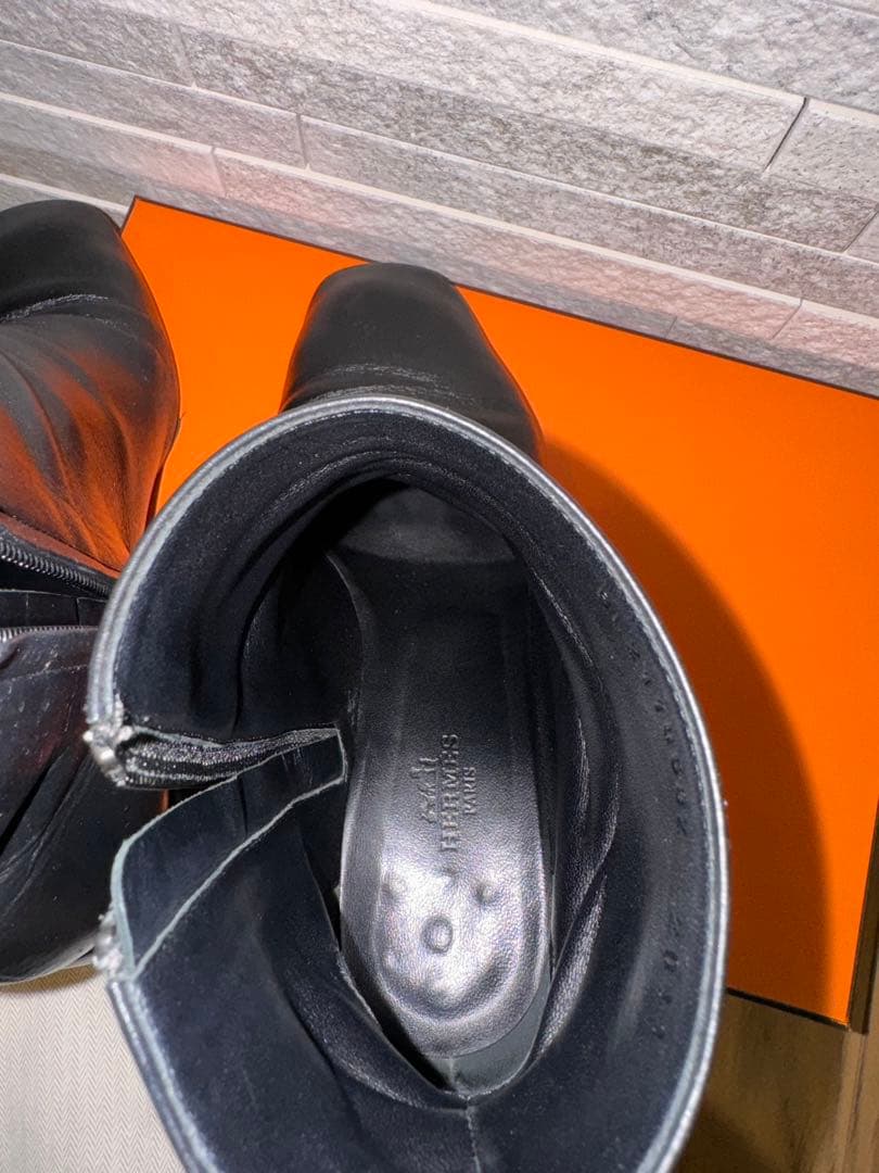 エルメス　ショートブーツ