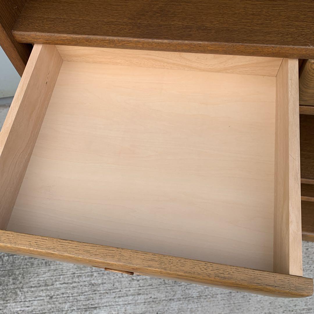 【送料込】浜本工芸 木製シェルフ 引き出し付き 本棚 日本製