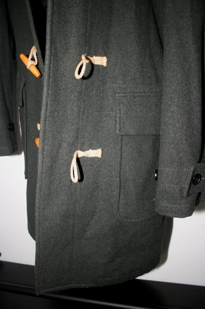 MHL. TOUGH WOOL MELTON ダッフルコート