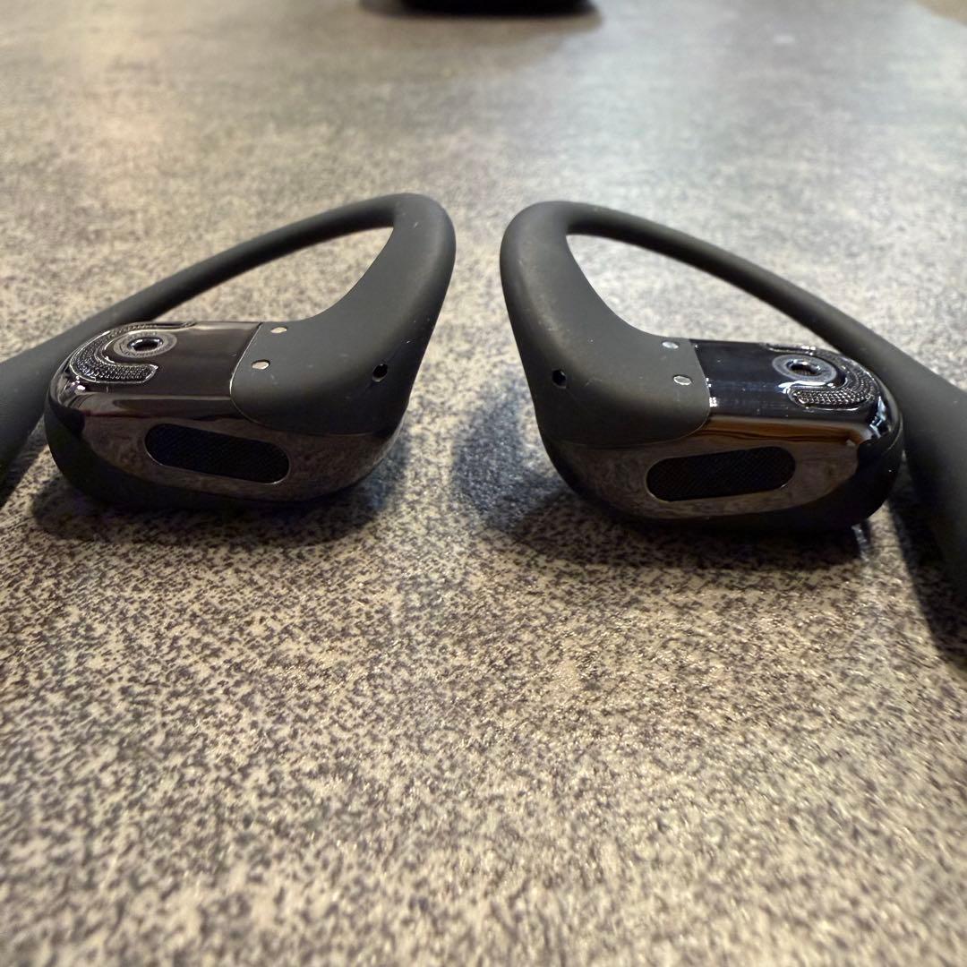 【アルコール消毒済】SHOKZ OPENFIT 2 ブラック shockz