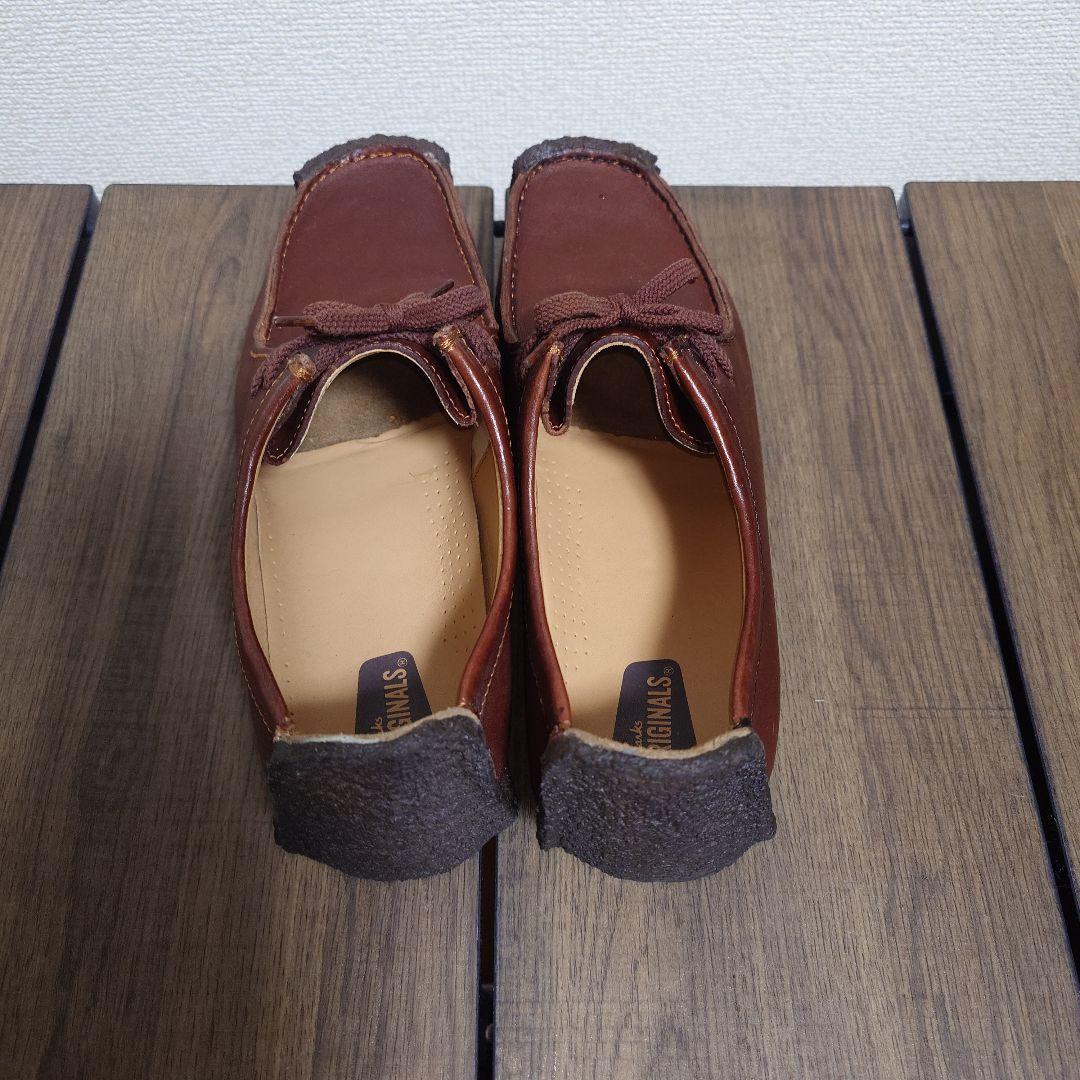 【極美品】clarks クラークス ナタリー レザー レースアップ 26cm