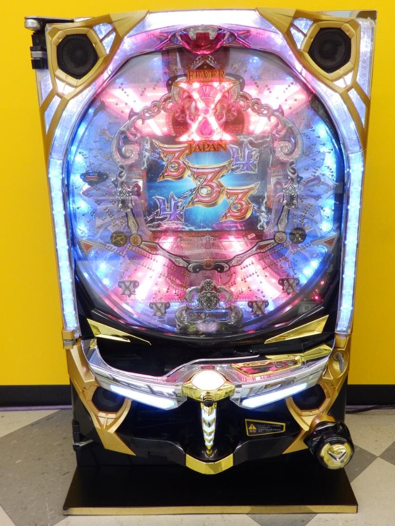 送料無料 パチンコ 実機 CR X JAPAN 紅HM オートプレイ 玉循環加工