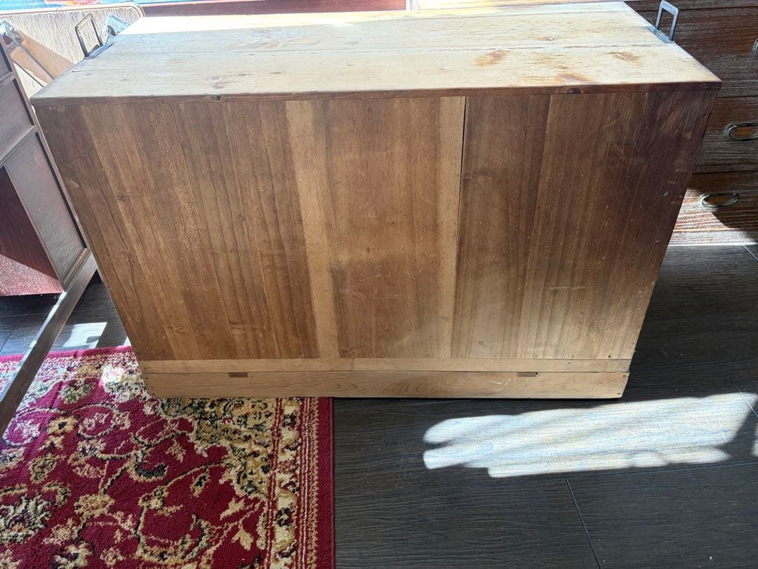 桐箪笥 アンティーク 和　日本箪笥 古家具 時代箪笥 収納棚 無垢材6段引出し