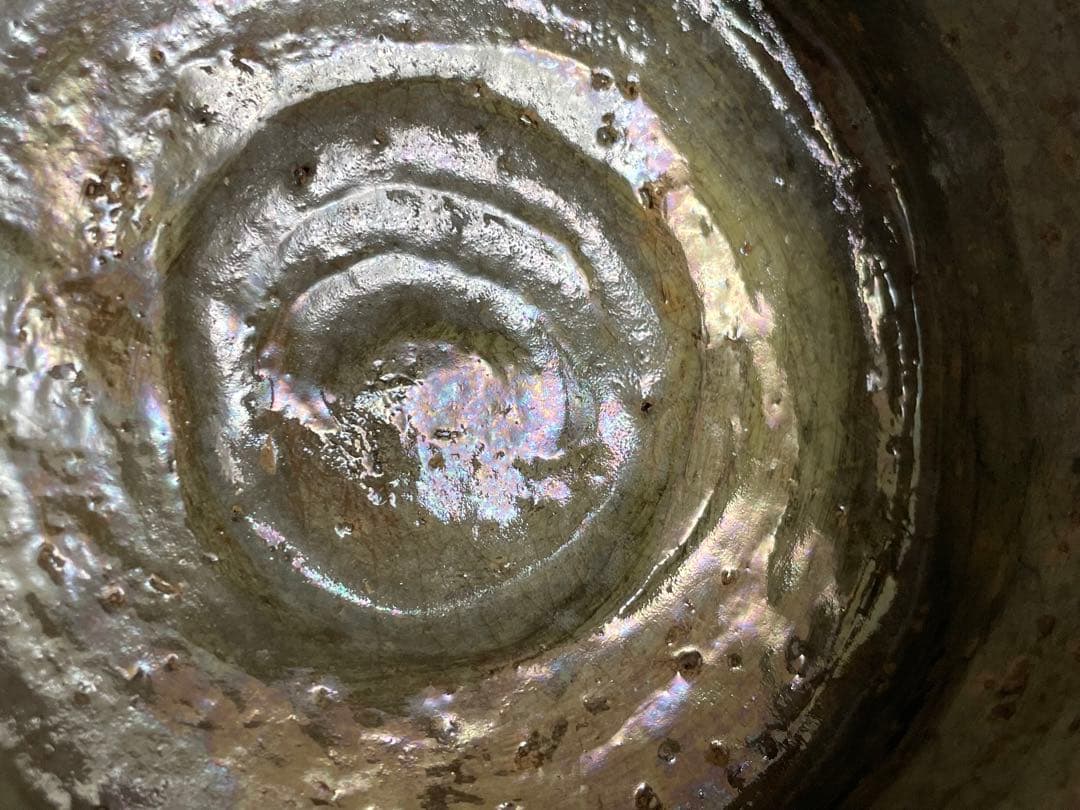 キリスト教伝道者　裏千家　藤尾宗羊 藤尾英二郎　自作茶碗　銘洋々　共箱